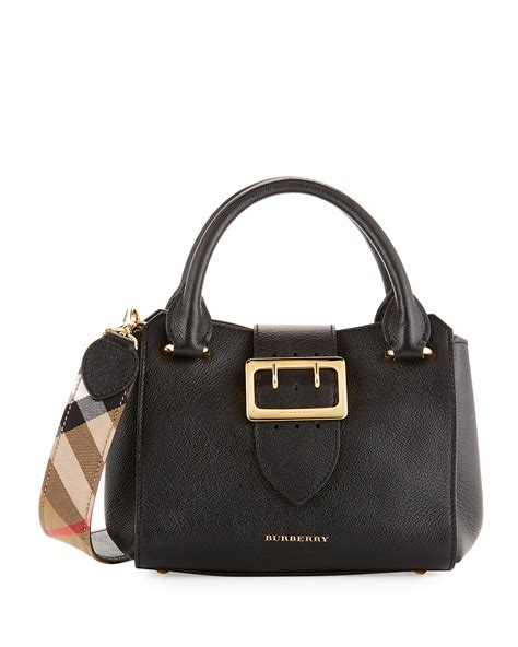 burberry black buckle bag|Burberry handbags latest collection.